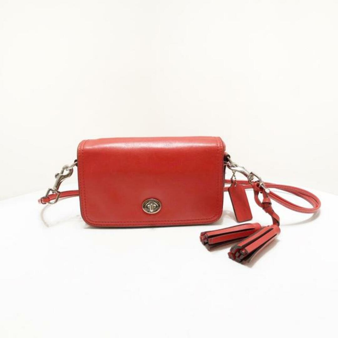 COACH - コーチ ショルダーバッグ 19914 レッドの通販 by ブランディア