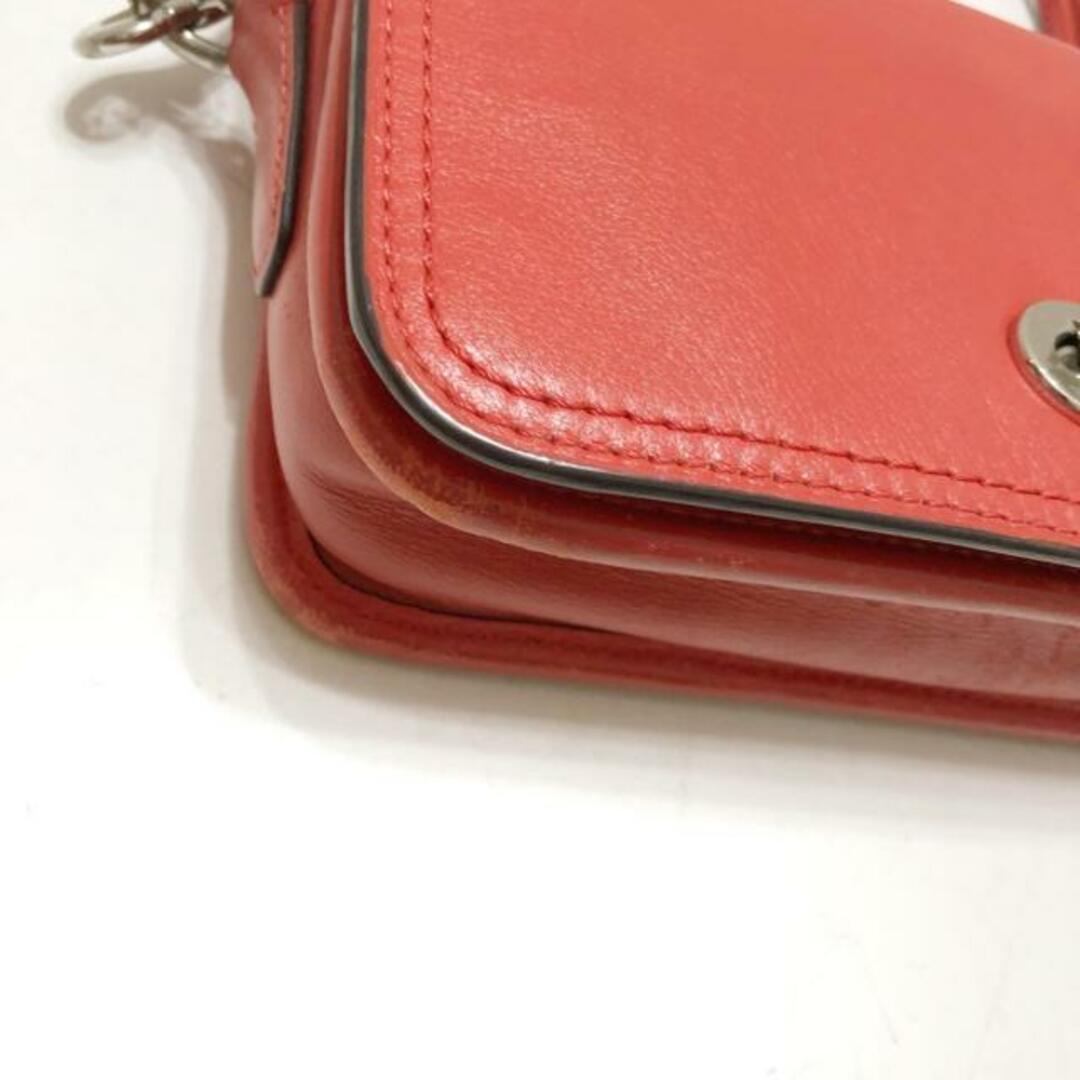 COACH - コーチ ショルダーバッグ 19914 レッドの通販 by ブランディア