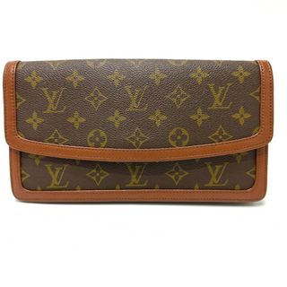 ルイヴィトン(LOUIS VUITTON)のルイヴィトン LOUIS VUITTON ポシェット ダム PM M51812 モノグラム ポーチ クラッチバッグ モノグラムキャンバス ブラウン(クラッチバッグ)