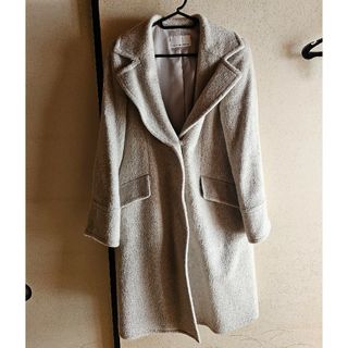 M-premier - エムプルミエブラック カシミア100%コート 34 美品