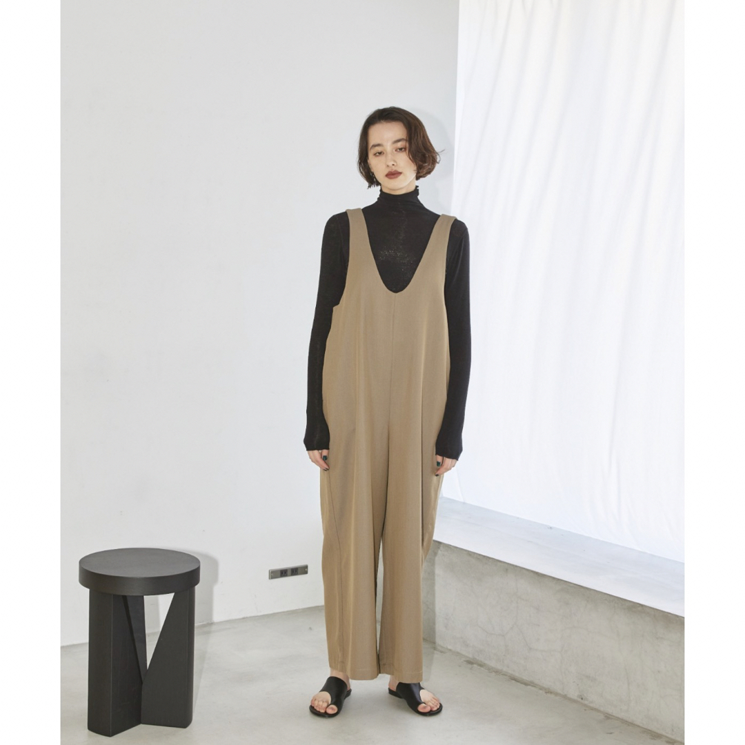 todayful Uネックコンビネゾン - サロペット todayful Uネックコンビネゾン - サロペット