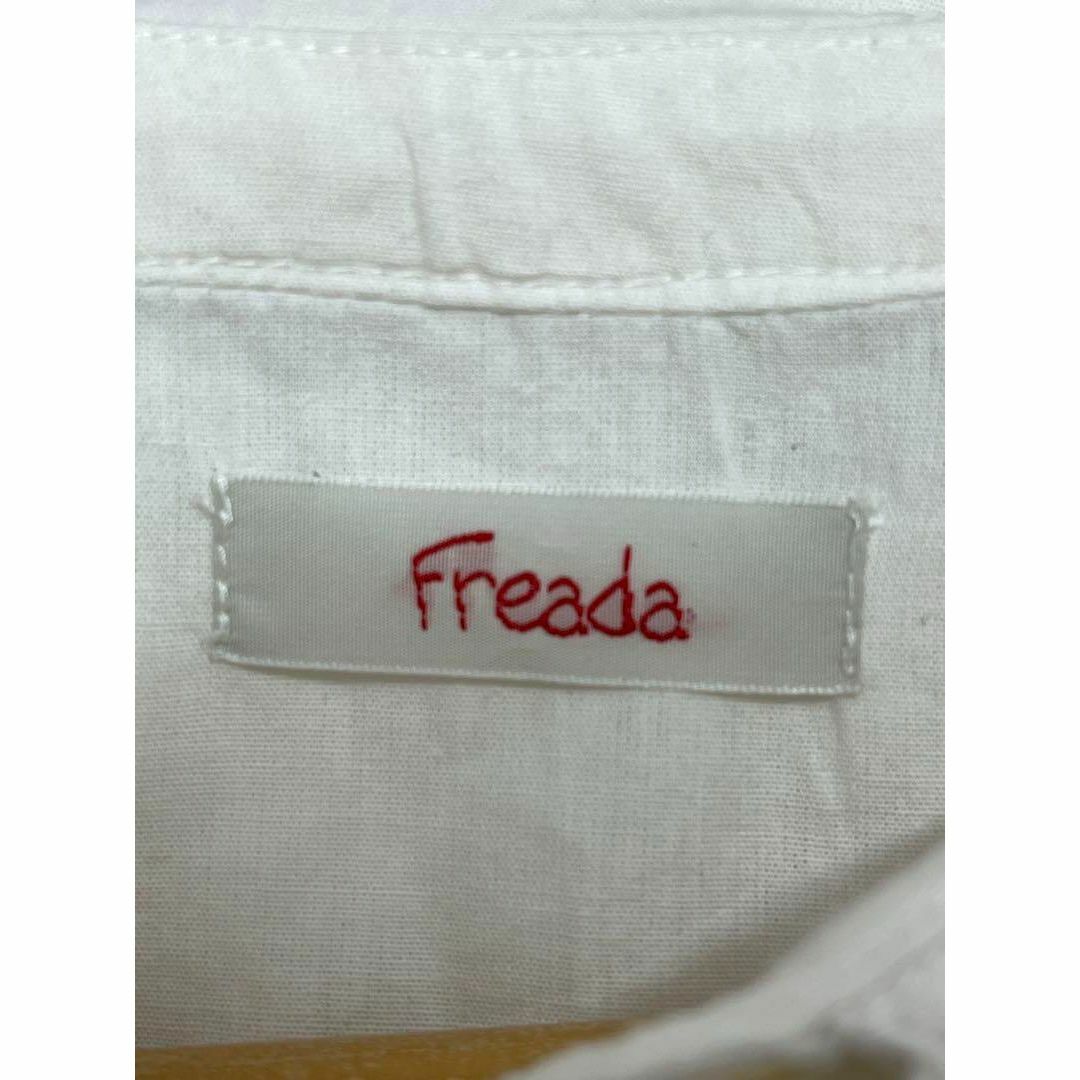 Freada インドフリル襟ワンピース 1026