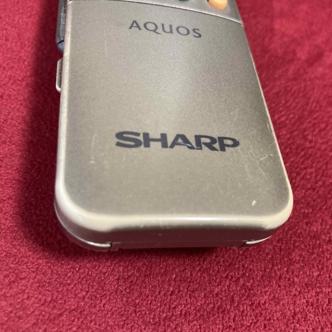 SHARP(シャープ)のSHARP AQUOS TV用リモコン　GA417WJSA スマホ/家電/カメラのテレビ/映像機器(その他)の商品写真