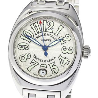 フランクミュラー(FRANCK MULLER)のフランクミュラー FRANCK MULLER 2000L トランスアメリカ デイト オートクォーツ レディース 良品 保証書付き_777790(腕時計)