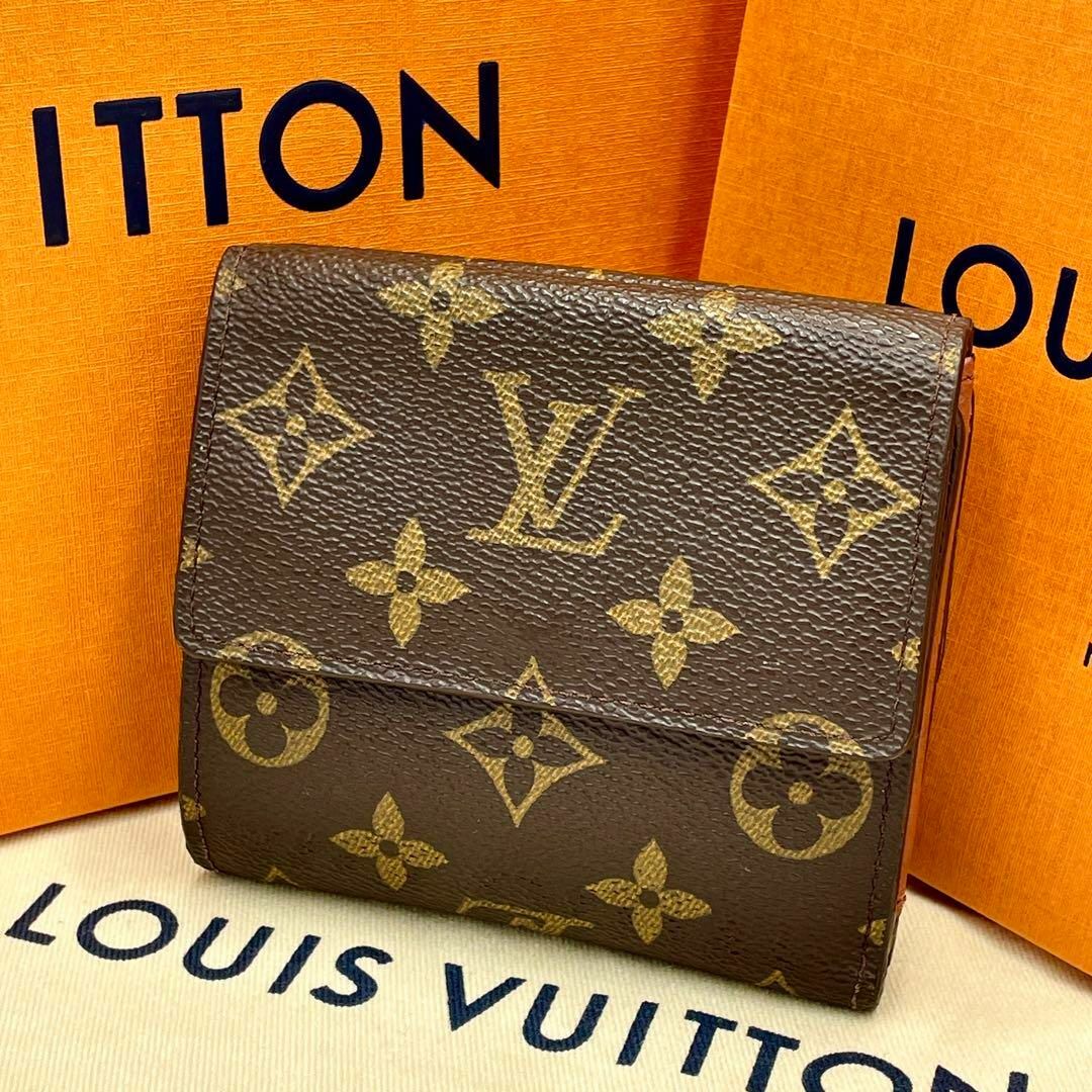 LOUISVUITTON ルイヴィトン モノグラム ポルトモネビエカルトクレディ