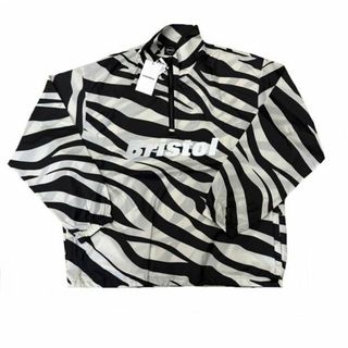 エフシーアールビー(F.C.R.B.)のエフシーレアルブリストル/F.C.Real Bristol/FCRB/HALF ZIP PRACTICE TOP/ナイロン/WHITE ZEBRA/2023FW/#M/FCRB-232032【SA7518】(その他)