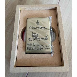 ジブリ(ジブリ)のスタジオジブリ　紅の豚ZIPPO (タバコグッズ)