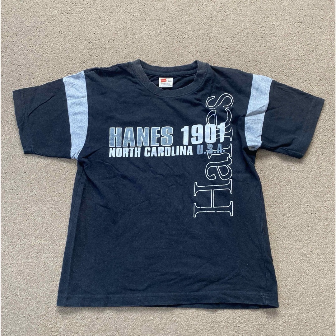 Hanes(ヘインズ)のヘインズ Hanes Tシャツ　半袖　サイズ140 キッズ/ベビー/マタニティのキッズ服男の子用(90cm~)(Tシャツ/カットソー)の商品写真