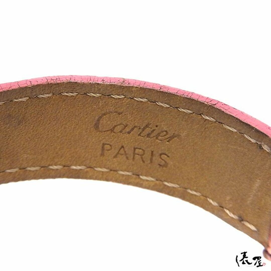 Cartier(カルティエ)の【希少】カルティエ タンクルイ ダイヤベゼル 手巻き OH済 750 18K レディース ヴィンテージ Cartier 時計 腕時計 中古【送料無料】 レディースのファッション小物(腕時計)の商品写真