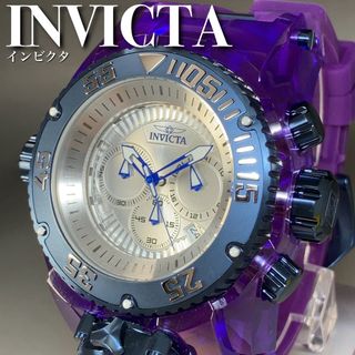 新品未使用】定価19.5万 INVICTAインヴィクタ メンズ腕時計☆ブルー青+