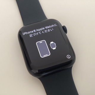 アップルウォッチ(Apple Watch)のApple Watch 8（GPSモデル）- 45mmミッドナイト アルミニウム(その他)