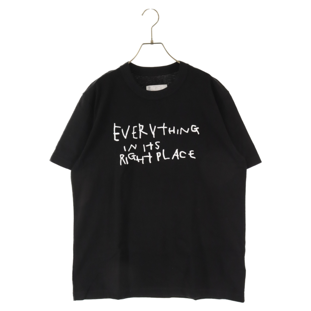 Sacai グラフィックTシャツ カットソー 半袖