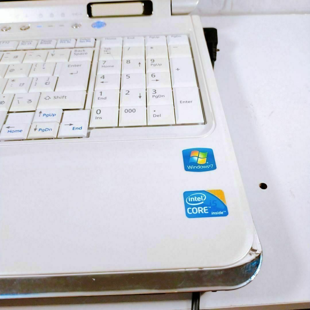 Core i5Windows11簡単すぐ使えるノートパソコンカメラ付きPC-