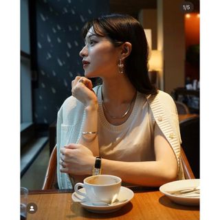 アニュアンス(ánuans)のbucket knit cardigan  アンサンブル (カーディガン)