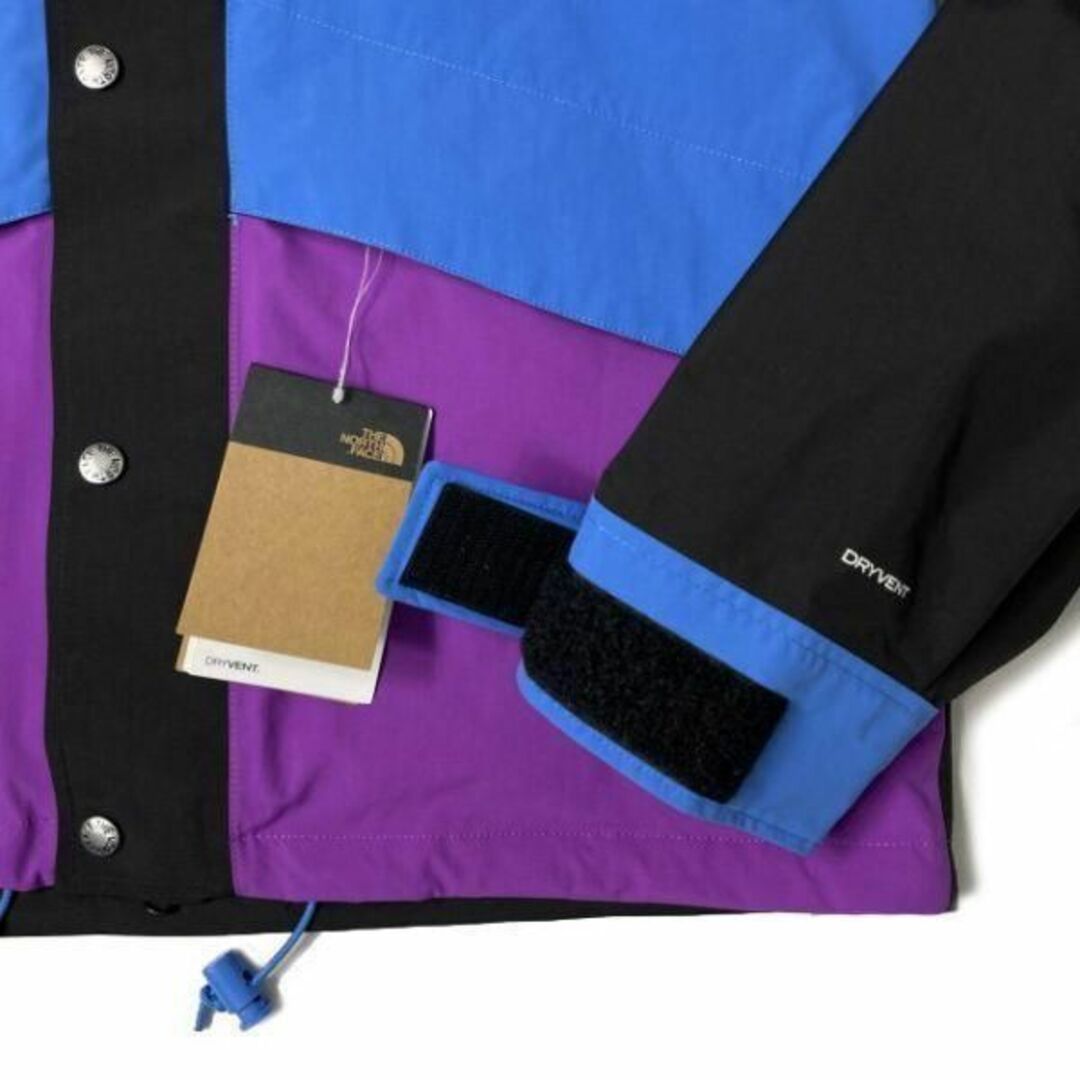 ノースフェイス マウンテンパーカー 1986 新素材(XL)青 紫 180915