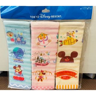 ディズニー(Disney)のミニタオル　3枚セット(タオル/バス用品)