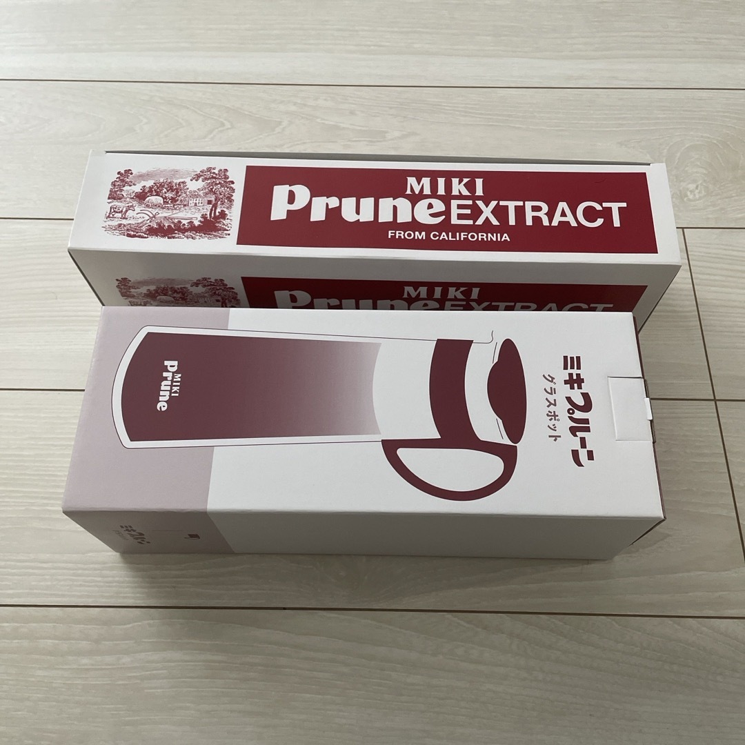 三基商事 - 三基商事 ミキプルーン5瓶・グラスポットのお得セット🉐の
