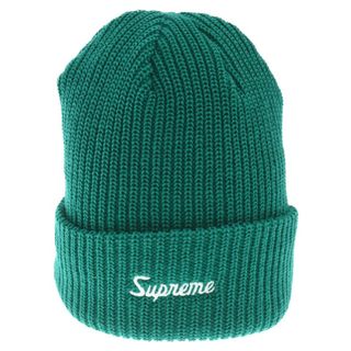 シュプリーム(Supreme)のSUPREME シュプリーム Loose Gauge Beanie ルーズゲージビーニー ロゴ 刺繍 アクリル ニット帽 ニット キャップ グリーン(ニット帽/ビーニー)