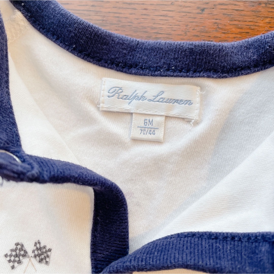 Ralph Lauren(ラルフローレン)のラルフローレン　ポロベア　ロンパース キッズ/ベビー/マタニティのベビー服(~85cm)(ロンパース)の商品写真