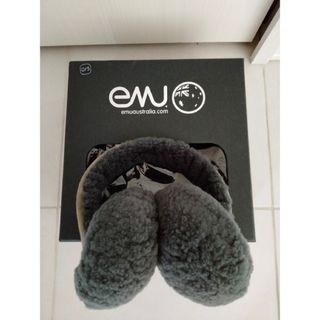 エミュー(EMU)の新品未使用品！emu エミュー オーストラリア 本革 イヤーマフ 耳あて(イヤーマフ)