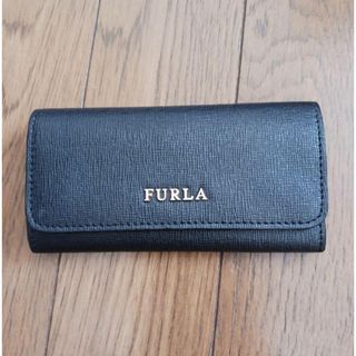 フルラ(Furla)の美品 FURLA キーケース  ブラック ✨ フルラ(キーケース)