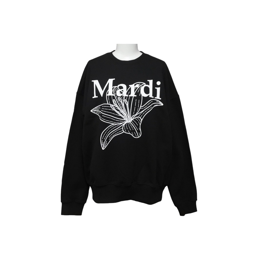 極美品 Mardi Mercredi マルディメクルディ フラワー スウェット 長袖