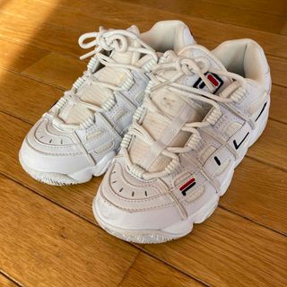 フィラ(FILA)のFIRA  シューズ　ホワイト　23.0cm(スニーカー)