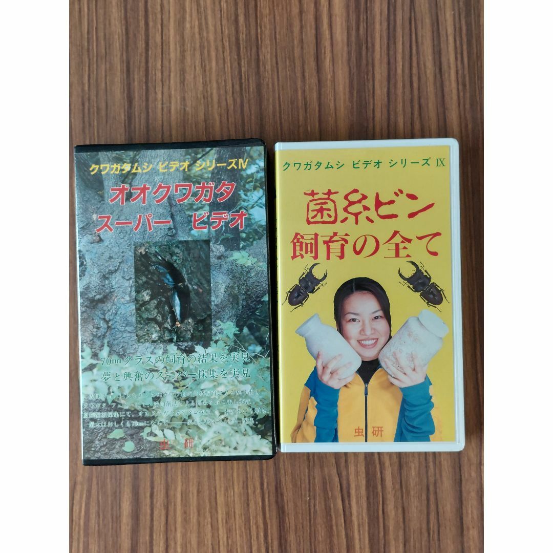 虫研　クワガタムシシリーズⅣ　ビデオ　オオクワガタ　スーパービデオ　VHS