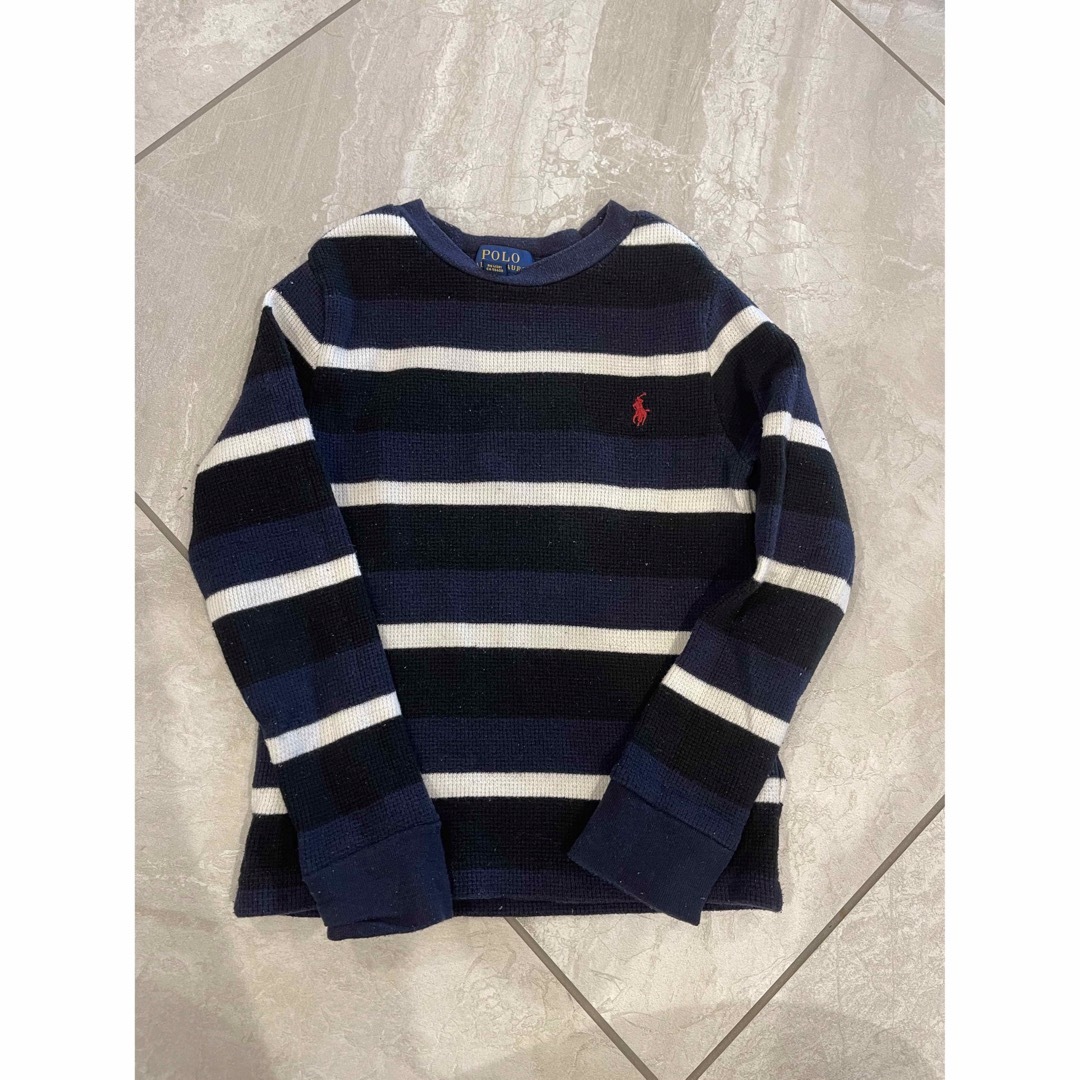 POLO RALPH LAUREN(ポロラルフローレン)のラルフローレン　ワッフル　ロンT 4T キッズ/ベビー/マタニティのキッズ服男の子用(90cm~)(Tシャツ/カットソー)の商品写真