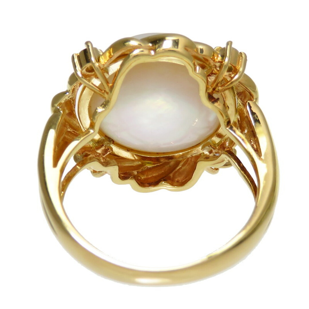 リング・指輪 K18 マベ真珠