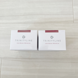 トリニティーライン(TRINITYLINE)のトリニティーライン　ジェルクリーム　プレミアム　N   50g ２箱セット(オールインワン化粧品)