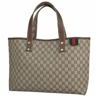 Gucci - グッチ GGスプリーム トートバッグ シェリーライン ベージュ