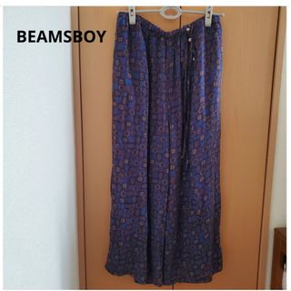 ビームスボーイ(BEAMS BOY)のBEAMSBOY ペイズリー柄イージーパンツ(カジュアルパンツ)