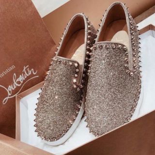 クリスチャンルブタン(Christian Louboutin)の限定価格　新品未使用　ルブタン　スリッポンスニーカー(スニーカー)