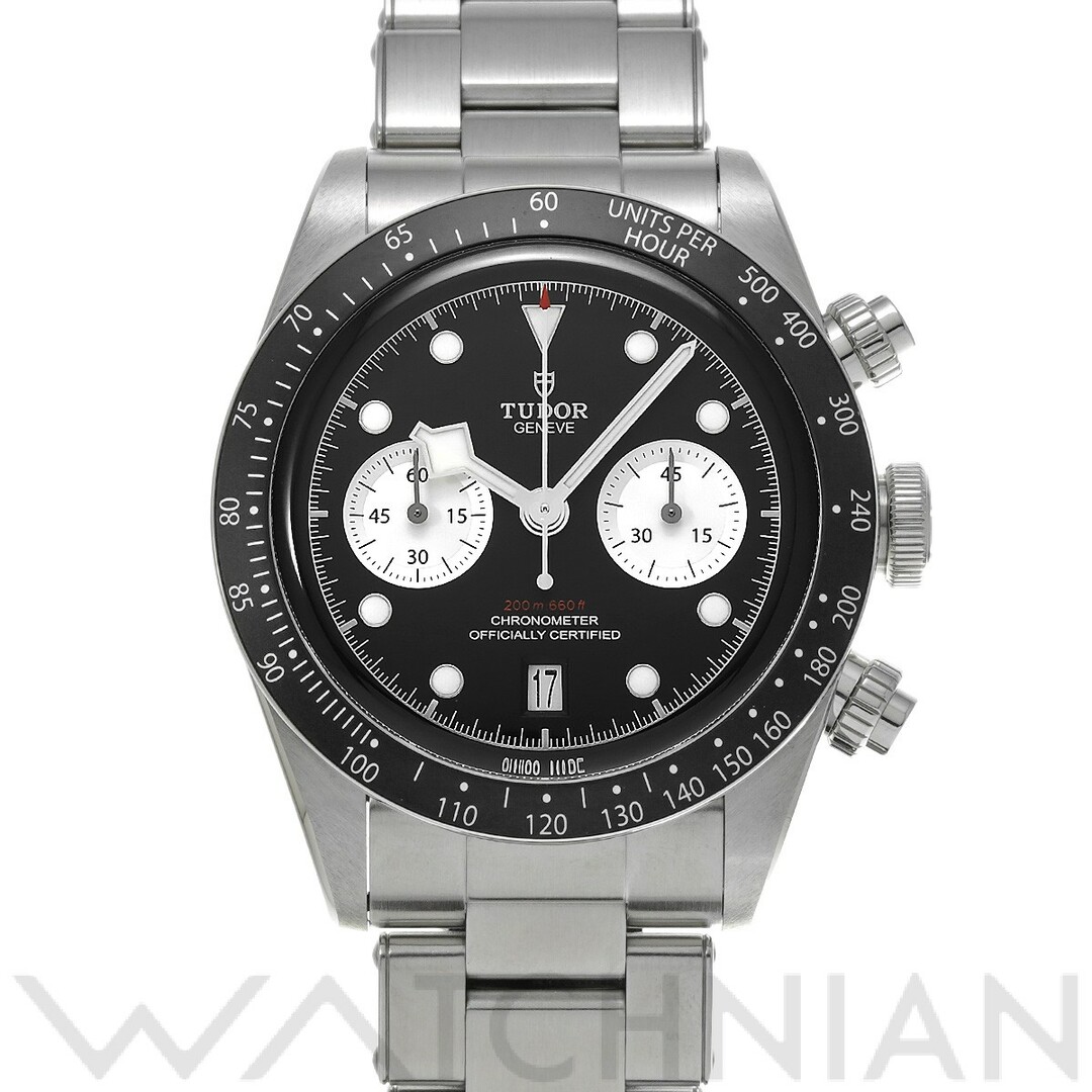 チューダー / チュードル TUDOR 79360N ブラック /シルバー メンズ 腕時計腕時計(アナログ)