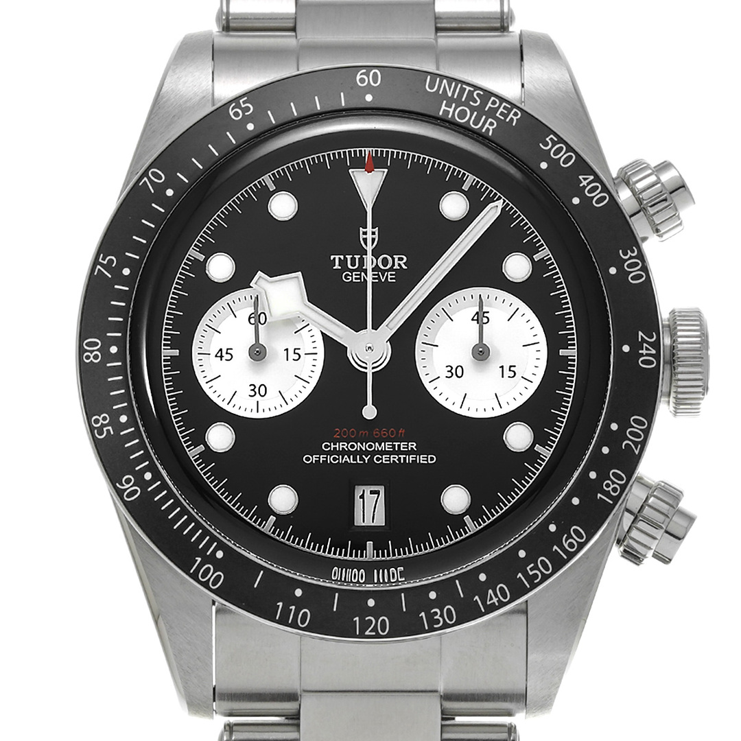 Tudor(チュードル)の中古 チューダー / チュードル TUDOR 79360N ブラック /シルバー メンズ 腕時計 メンズの時計(腕時計(アナログ))の商品写真