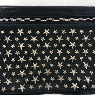 JIMMY CHOO - 【美品】ジミーチュウ スター スタッズ ラムレザー
