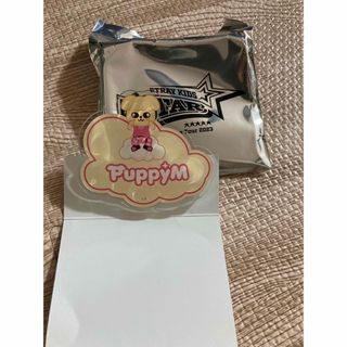 ストレイキッズ(Stray Kids)のstraykids スキズ　ネームバッジ　PuppyM 新品(アイドルグッズ)