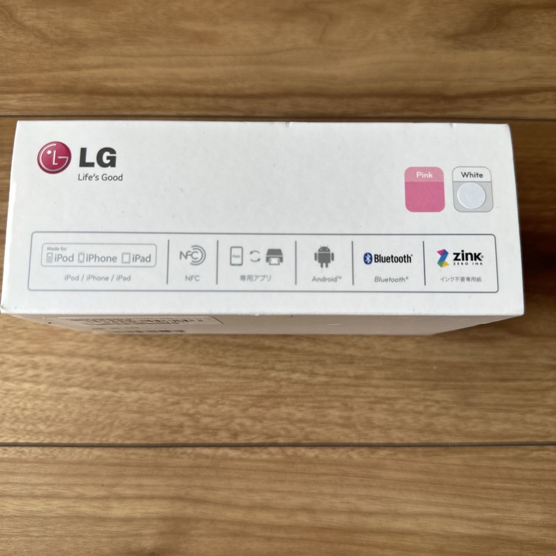 LG Electronics - LG スマートフォン連動プリンター Pocket Photo