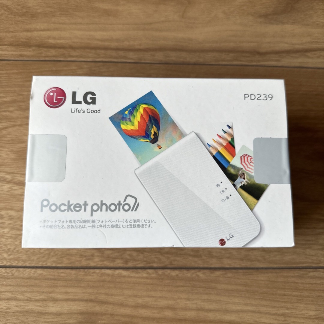 LG スマートフォン連動プリンター Pocket Photo PD239W | フリマアプリ ラクマ