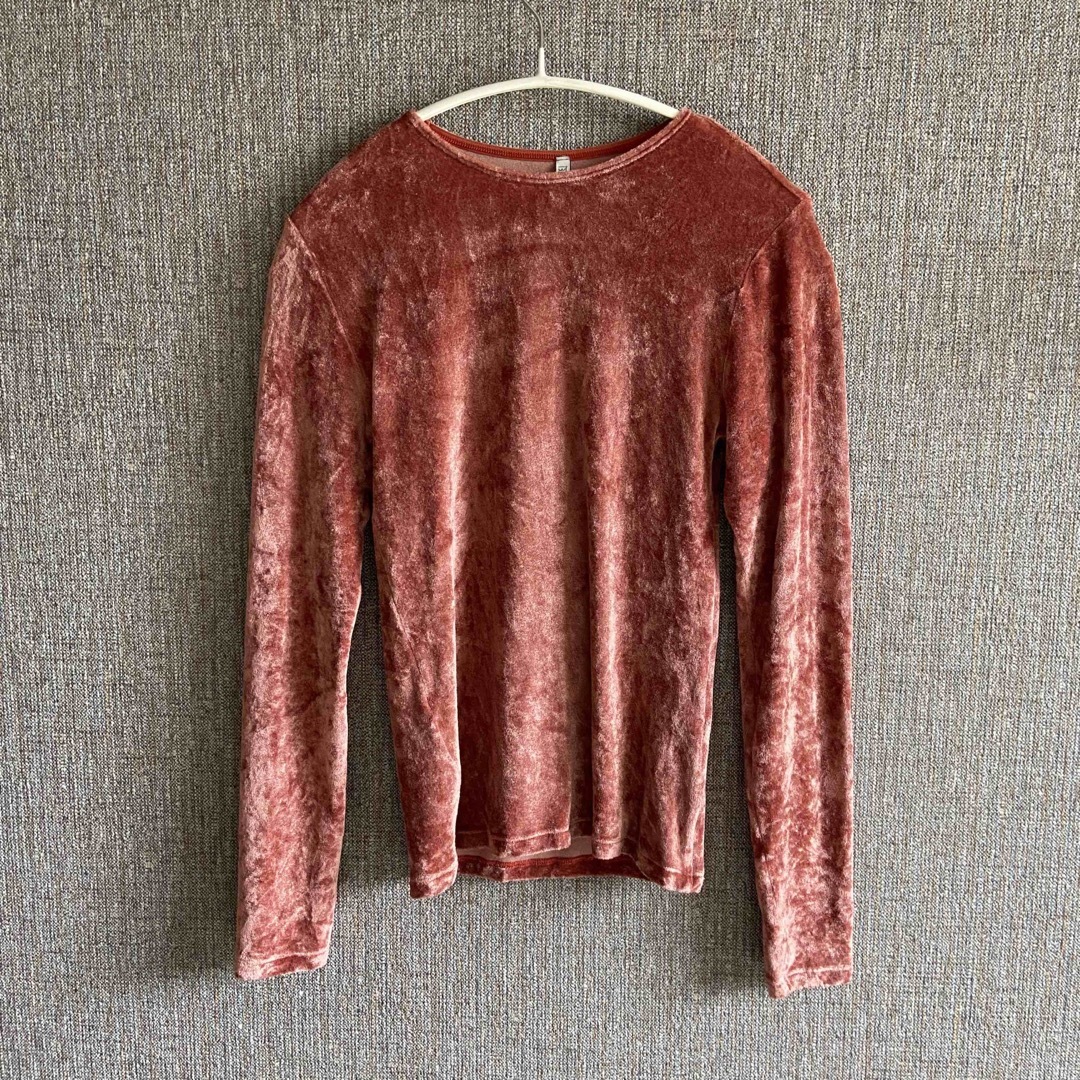 ★美品★Baserange★ベロアトップス