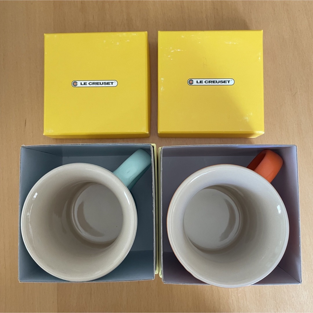 LE CREUSET 新品未使用マグカップ　2個セット