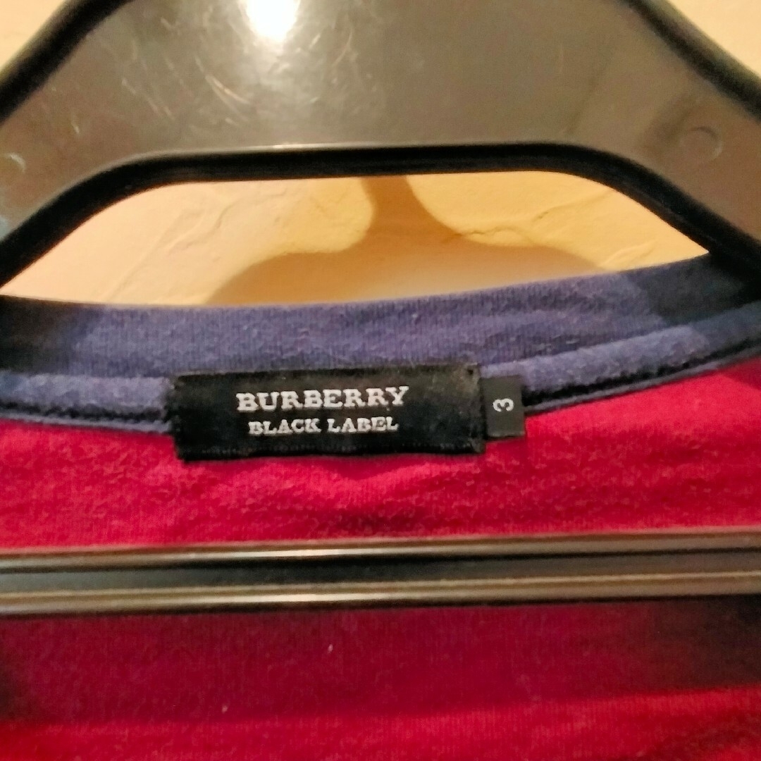 BURBERRY BLACK LABEL(バーバリーブラックレーベル)のバーバリーブラックレーベル 長袖シャツ メンズのトップス(Tシャツ/カットソー(七分/長袖))の商品写真