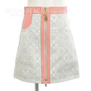 LOUIS VUITTON - 極美品 ルイヴィトン ジッパーフライ ミニ丈 デニム