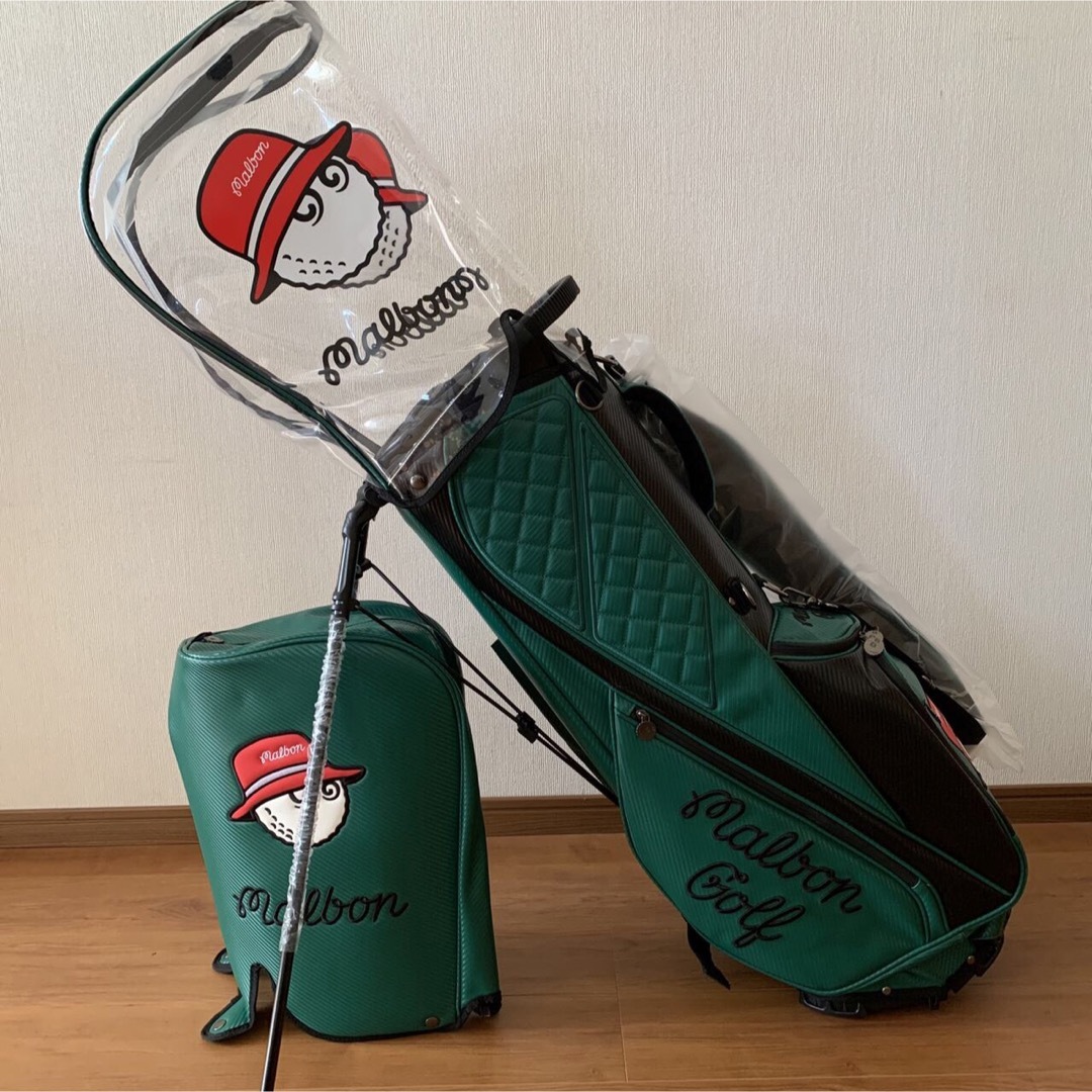 SUZU様専用【新品】マルボン ゴルフ Malbon Golf キャディバッグの通販