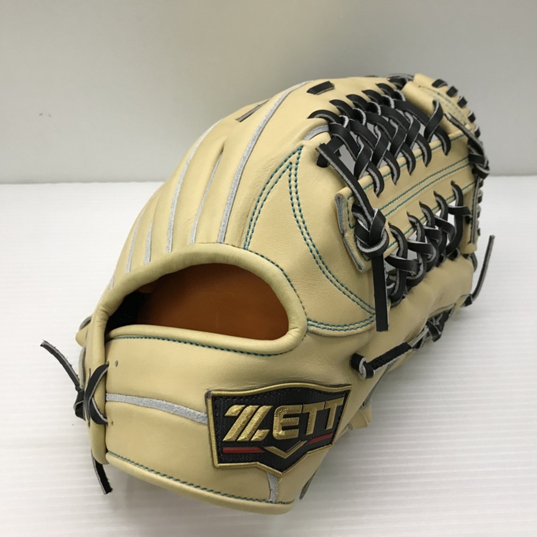 ZETT(ゼット)の中古品 ゼット ZETT プロステイタス 硬式 外野手用グローブ BPROG27S 7601 スポーツ/アウトドアの野球(グローブ)の商品写真