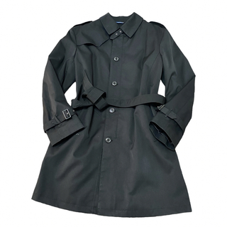 【極美品】マリオバレンチノ　トレンチコート　ブラック黒　ベルト付き　XL