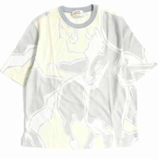 エルメス　馬柄カットソーTシャツXLサイズ