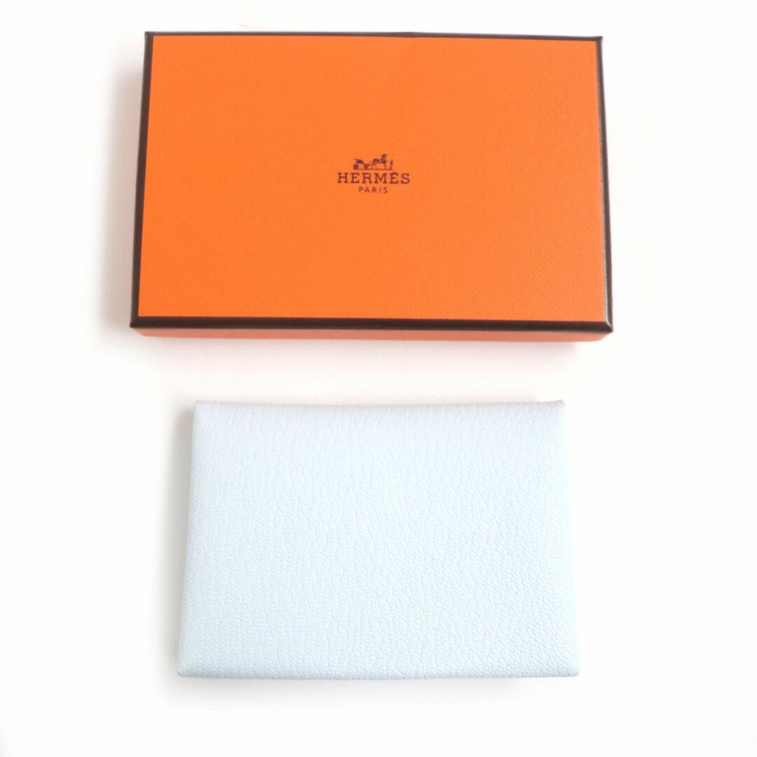 Hermes - 未使用▽HERMESエルメス カルヴィ デュオ シェーブル レザー