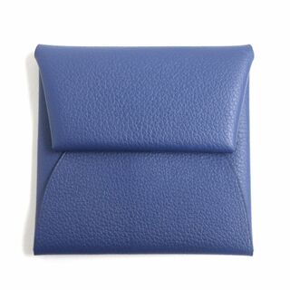 エルメス(Hermes)の極美品▼HERMES エルメス バスティア エバーカラー レザーコインケース/小銭入れ ブルーブライトン フランス製 D刻印 メンズ 箱付き(コインケース/小銭入れ)